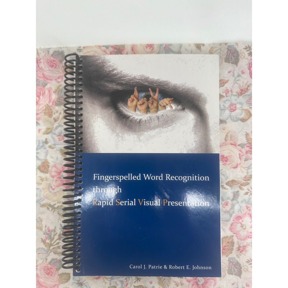 Fingerspelled Word Recognition RSVP ASL Textbook Patrie Johnson DawnSignPress
